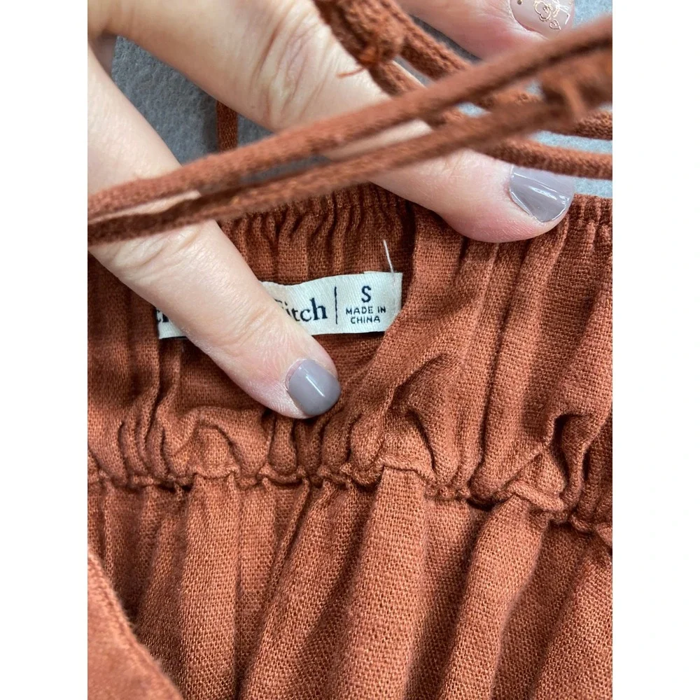 Abercrombie & Fitch tiered maxi